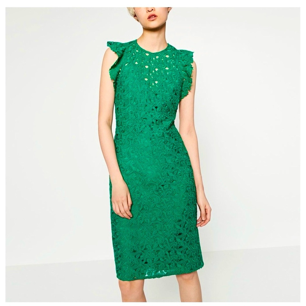 Zara Lace Cocktail Dress